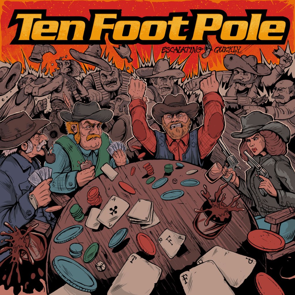 Ten Foot Pole – Escalating Quickly LP (Thousand Island Records)
