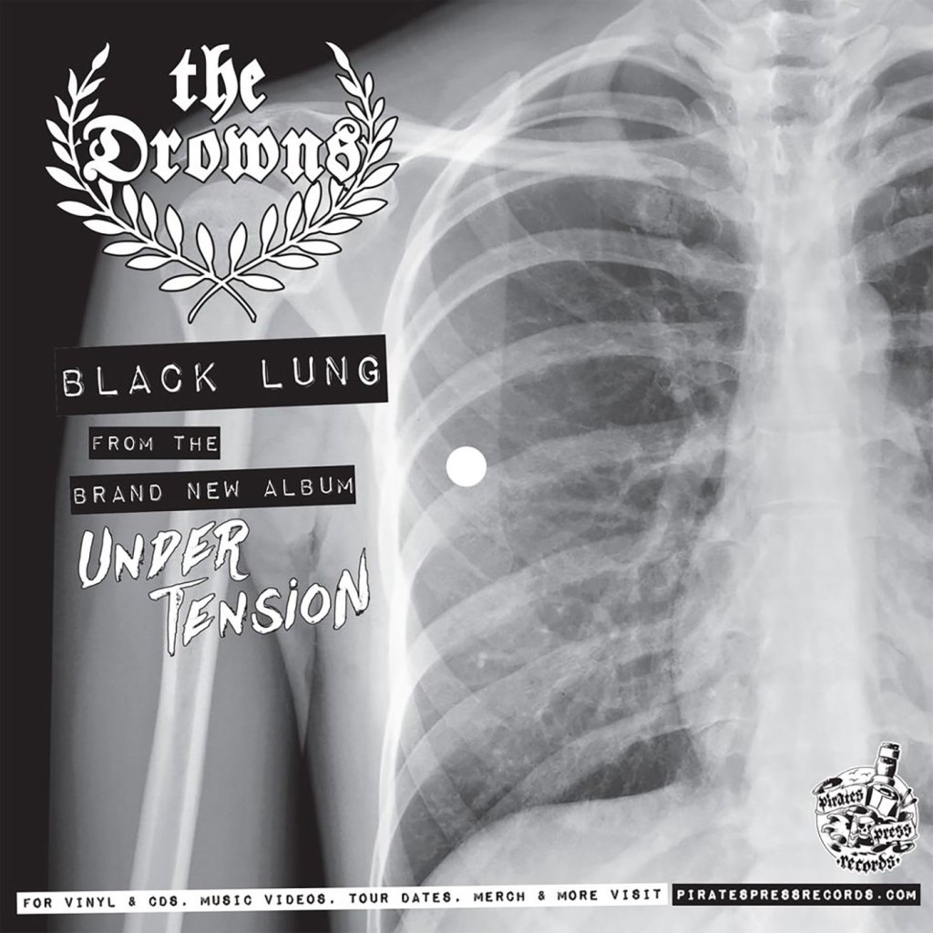 The Drowns – Black Lung Flexi 7” (Pirates Press Records)