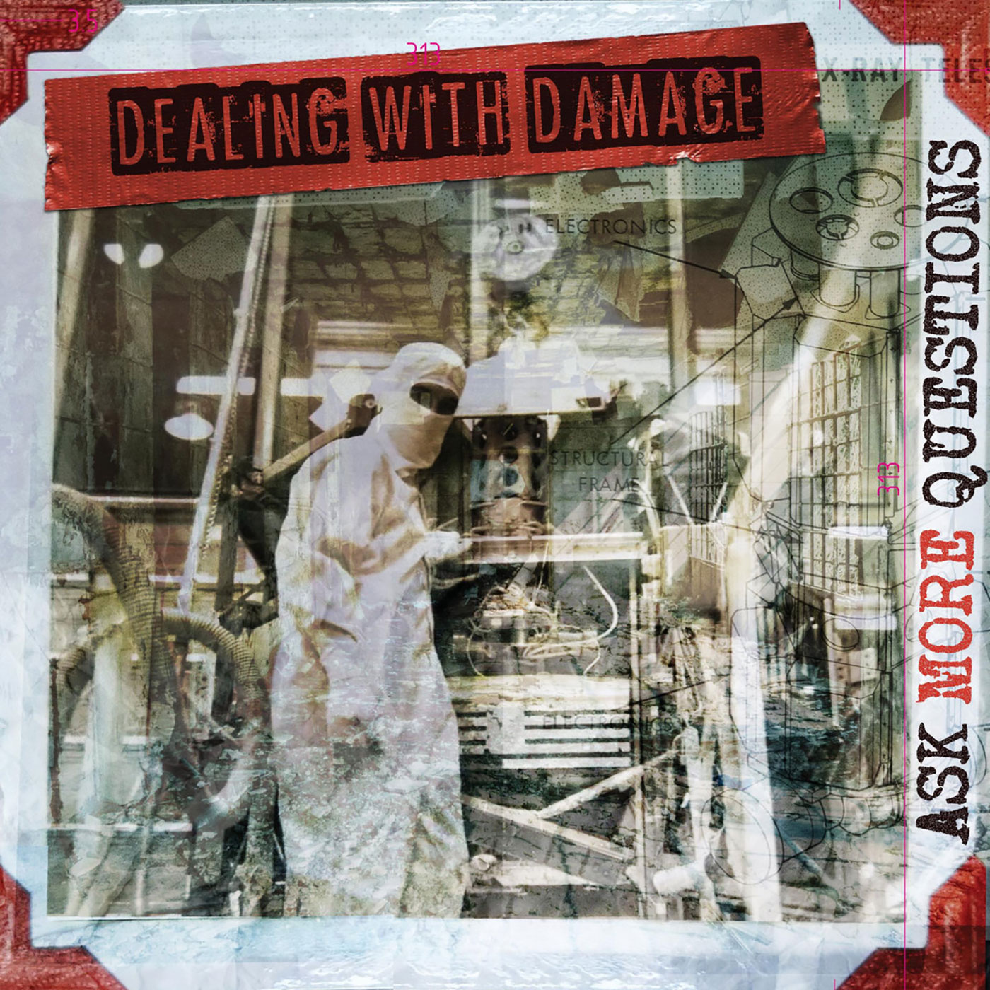 Dealing With Damage - Ask More Questions LP - Little Rocket Records / Rad Girlfriend Records / Carabrecol Records