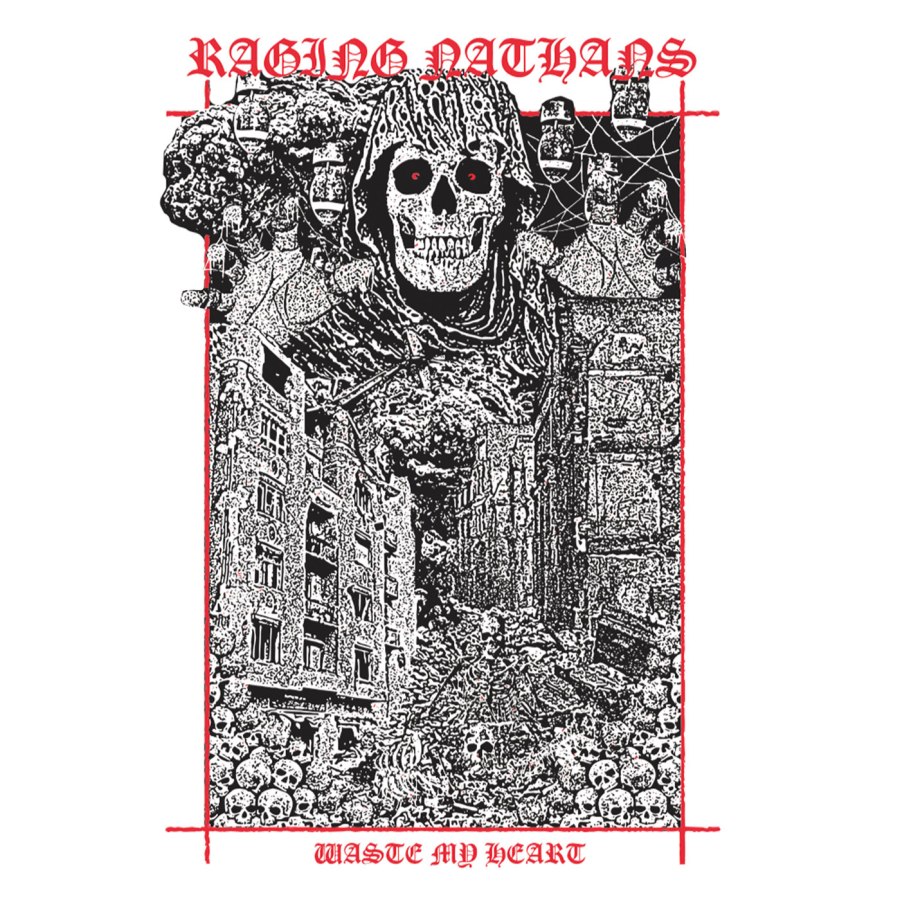 The Raging Nathans - Waste My Heart LP - Rad Girlfriend Records