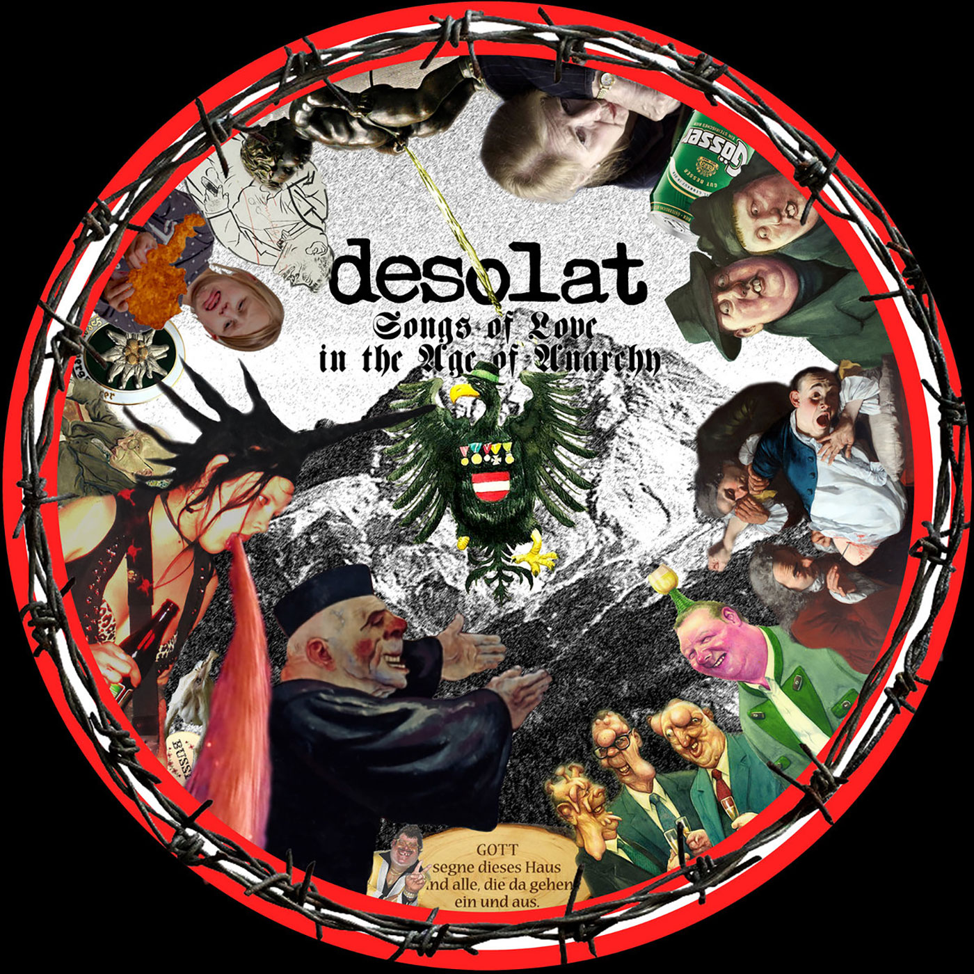 Desolat - Songs Of Love In The Age Of Anarchy 12" Picture Disc - Bloodshed666 Records