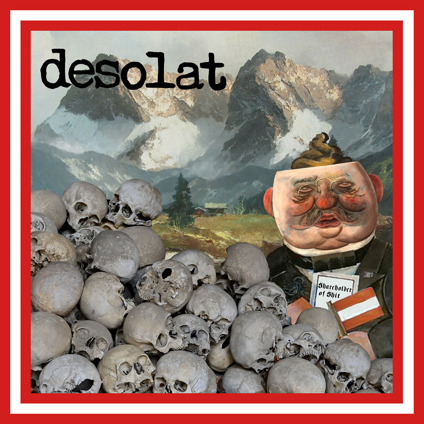 Desolat - Shareholder Of Shit 10" EP - Bloodshed666 Records