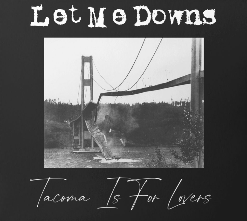 Let Me Downs Are Premiering Lyric Video For Tacoma Is For Lovers 2 minimal mockup featuring a digipak standing against a customizable background 4934 el1 1