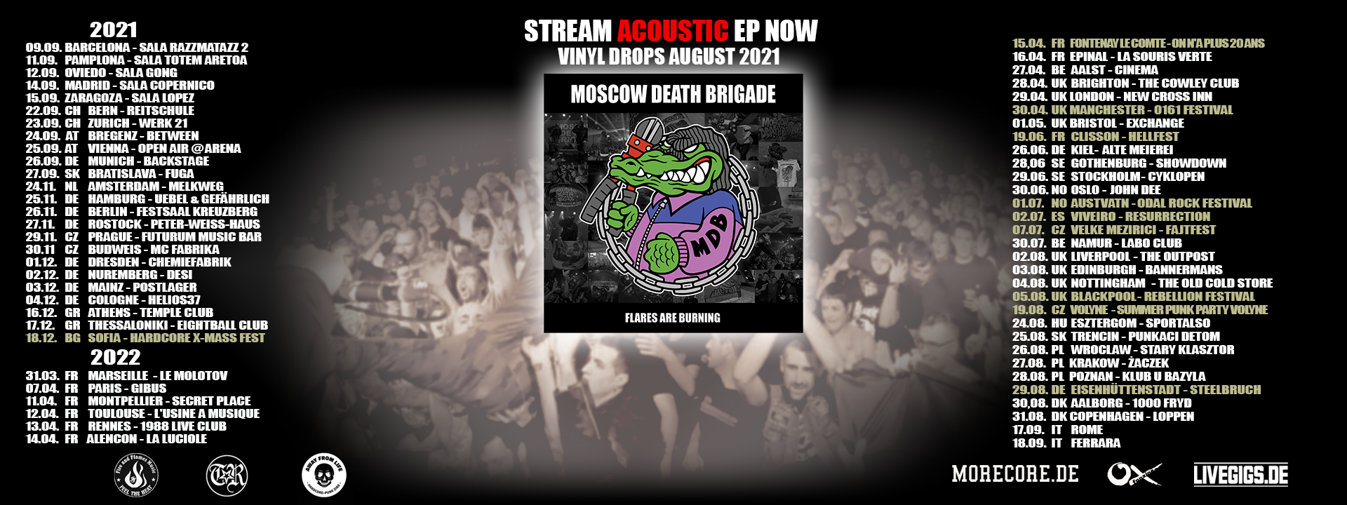 Moscow Death Brigade - Tour