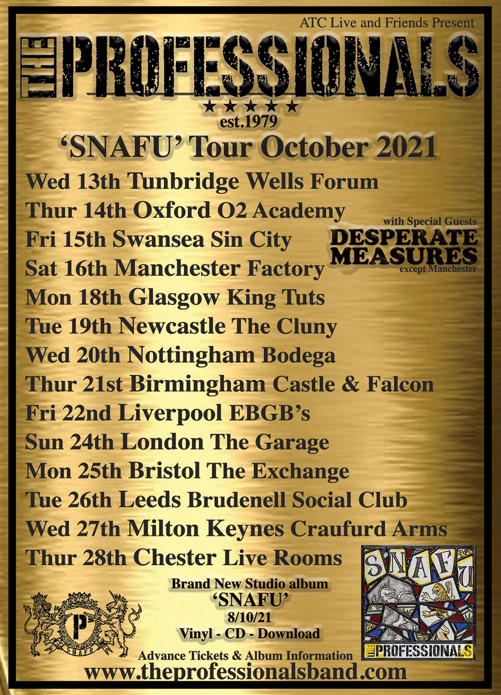 The Professionals - UK Tour 2021