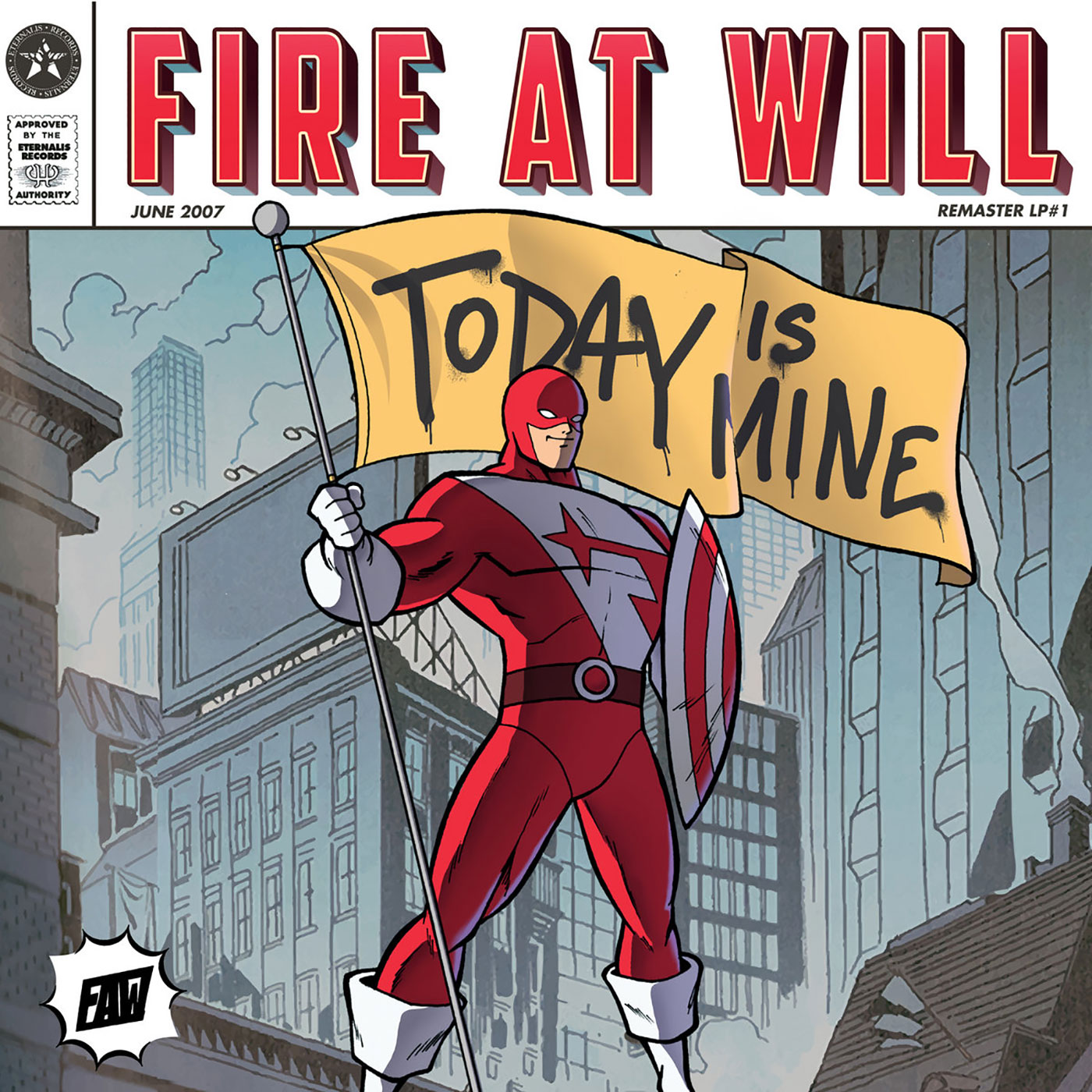 Fire At Will - Time Is Mine 12" EP - Eternalis Records