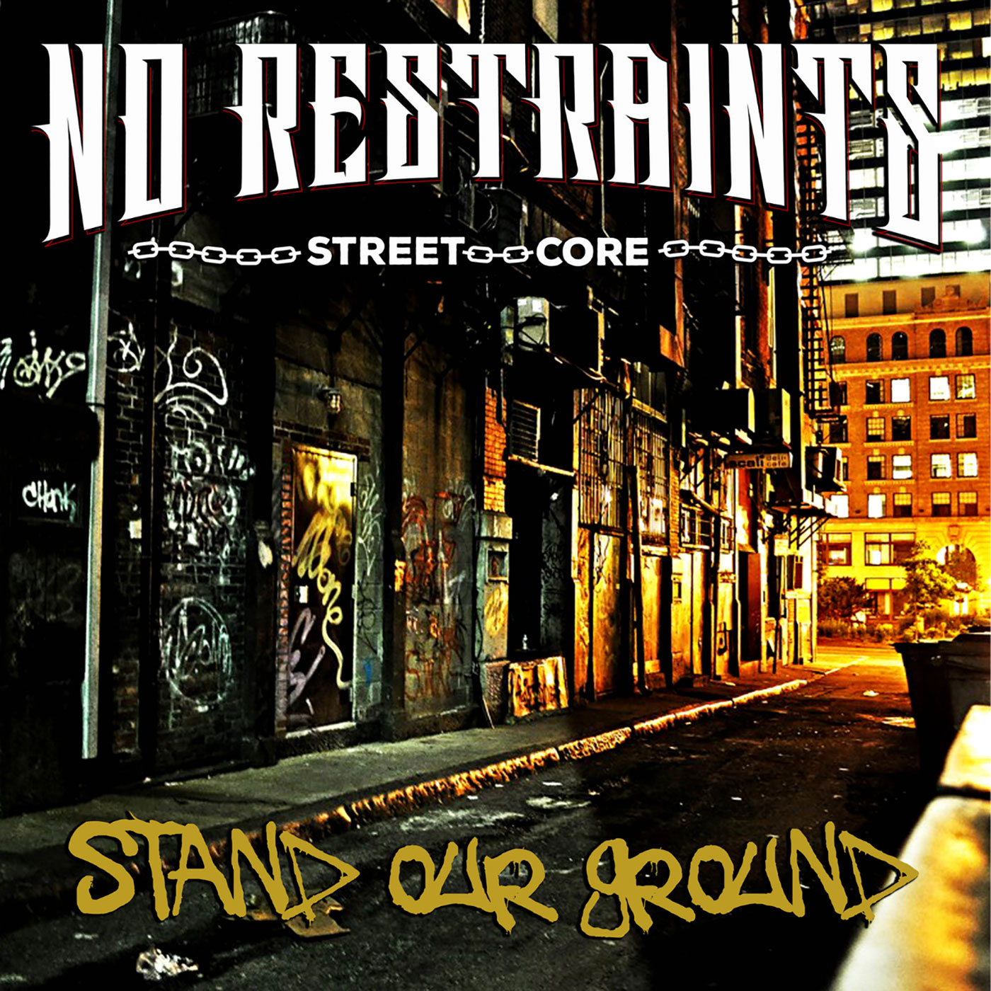 No Restraints - Stand Our Ground LP - Demons Run Amok Entertainment