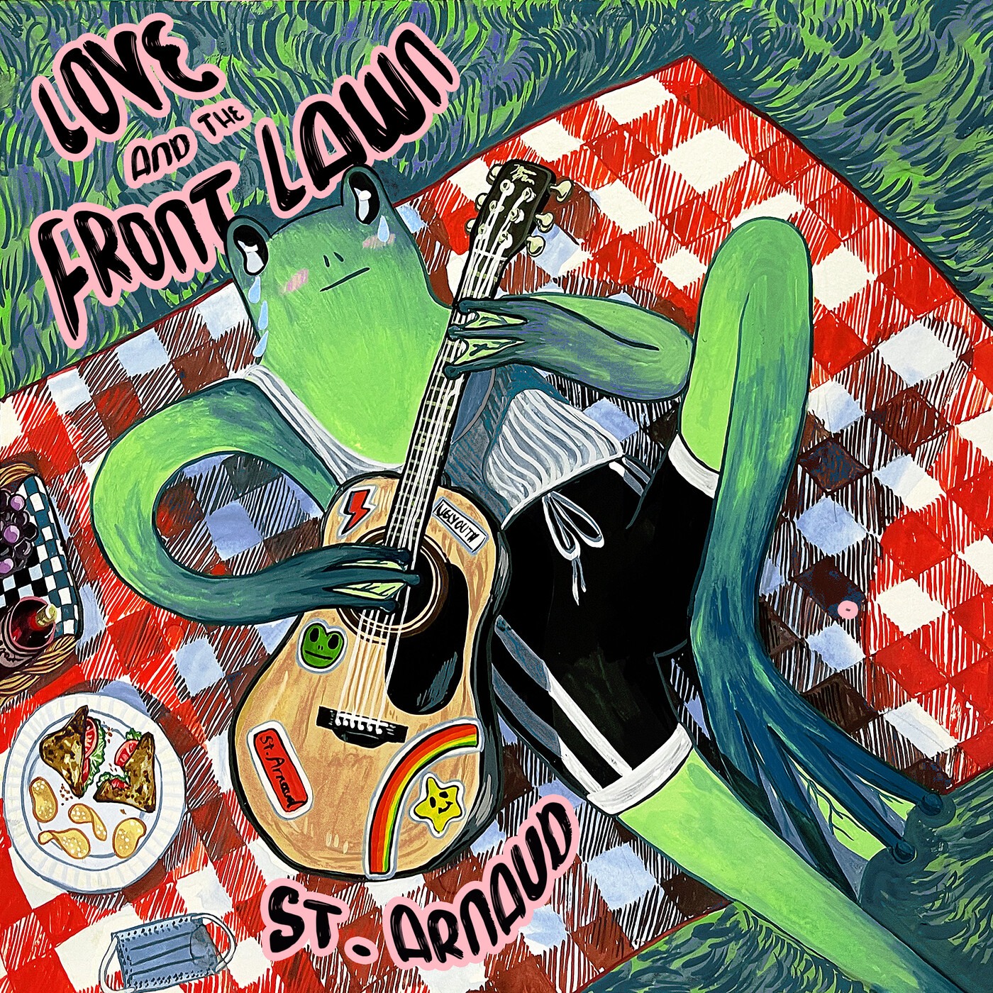 St. Arnaud - Love And The Front Lawn CD - Fierce Panda