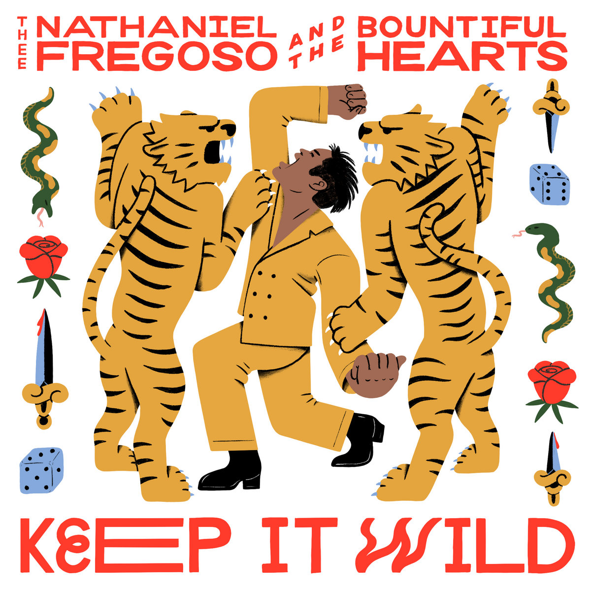 Thee Nathaniel Fregoso & The Bountiful Hearts - Keep It Wild EP - R.I.P. Ben Lee Records