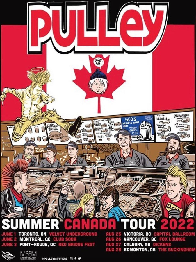 Pulley - Canadian Tour 2022