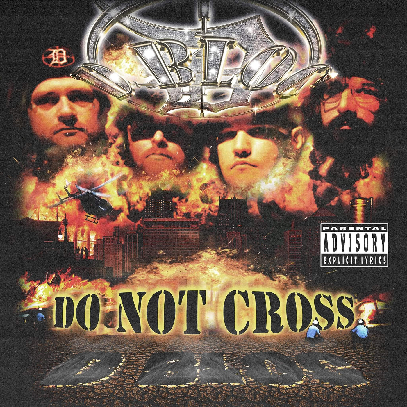D Bloc - Do Not Cross EP CD - Unbeaten Records