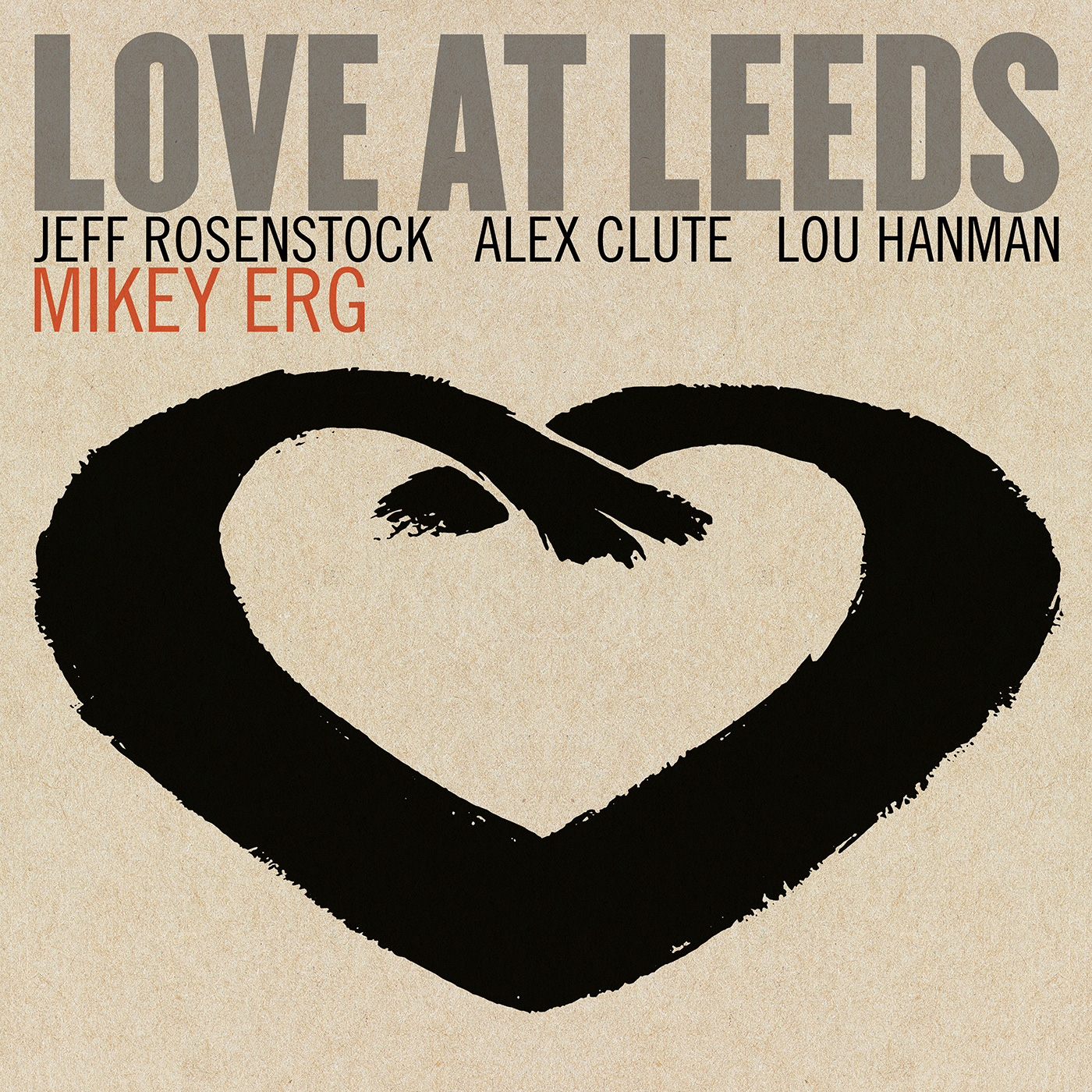 Mikey Erg - Love At Leeds CD - Don Giovanni Records