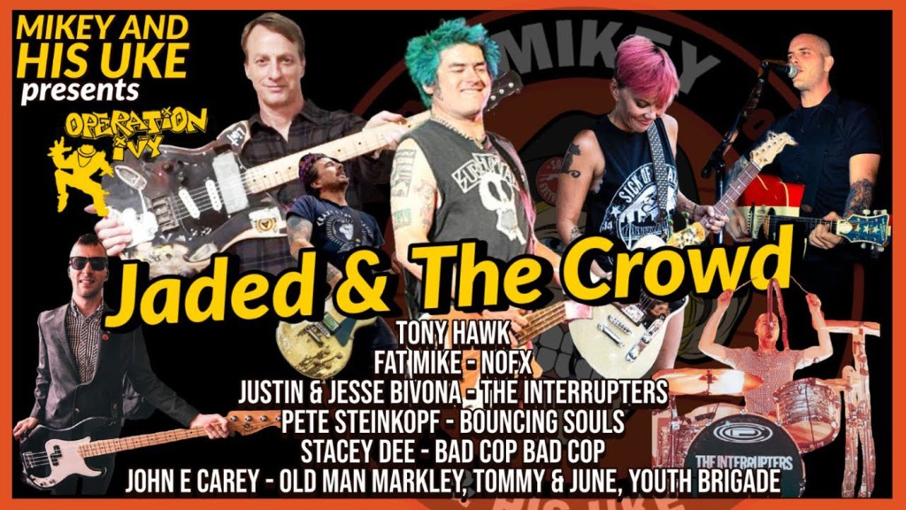 Watch Tony Hawk, Fat Mike, Tim Armstrong, Bouncing Souls, The Interrupters, Etc. Cover Jaded/The Crowd By Operation&nbsp;Ivy