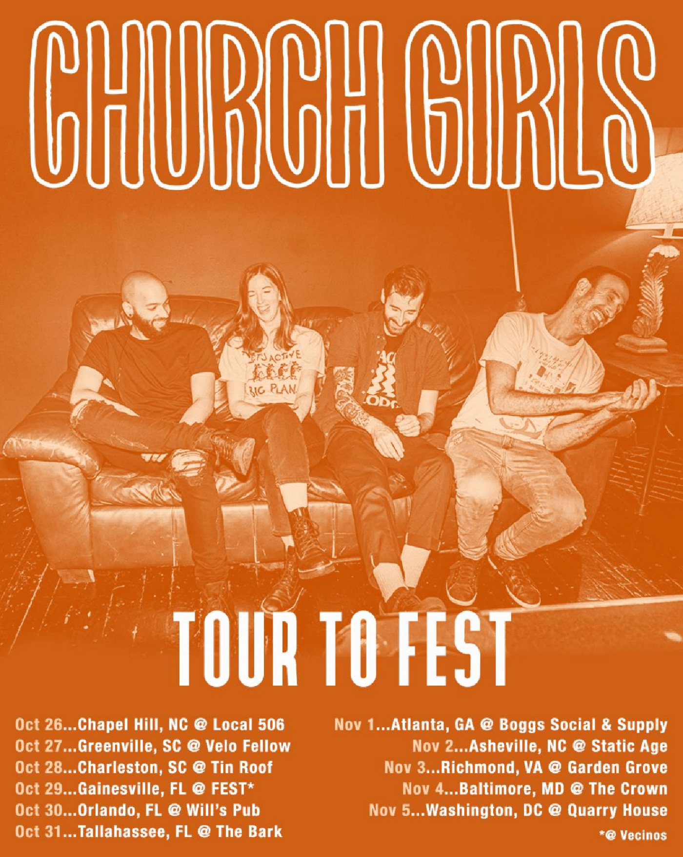 Church Girls - Fest Tour