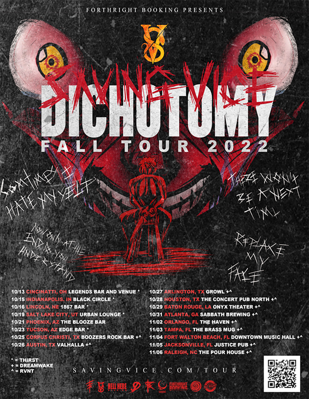 Saving Vice - Tour 2022