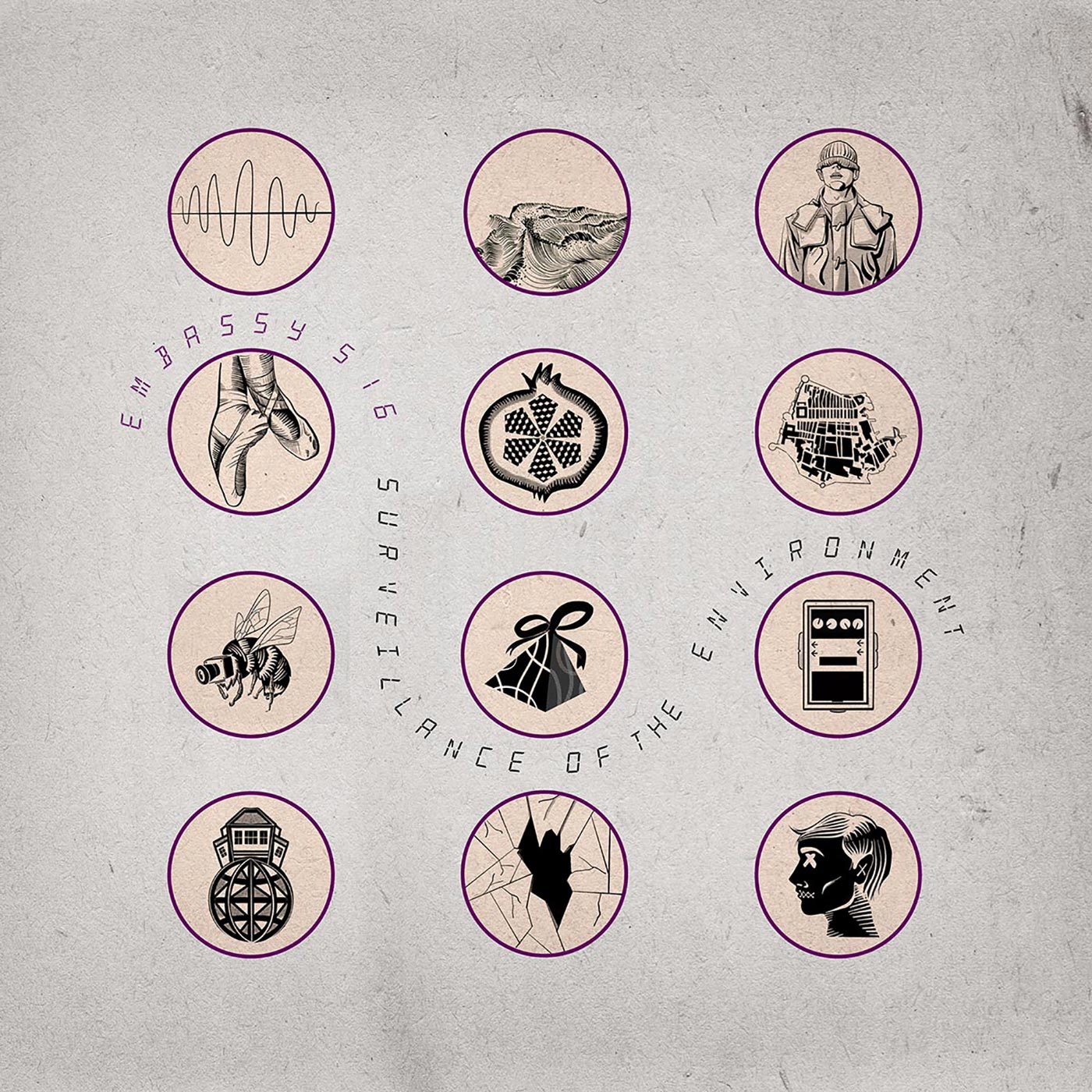 Embassy 516 - Surveillance Of The Environment LP - Geenger Records