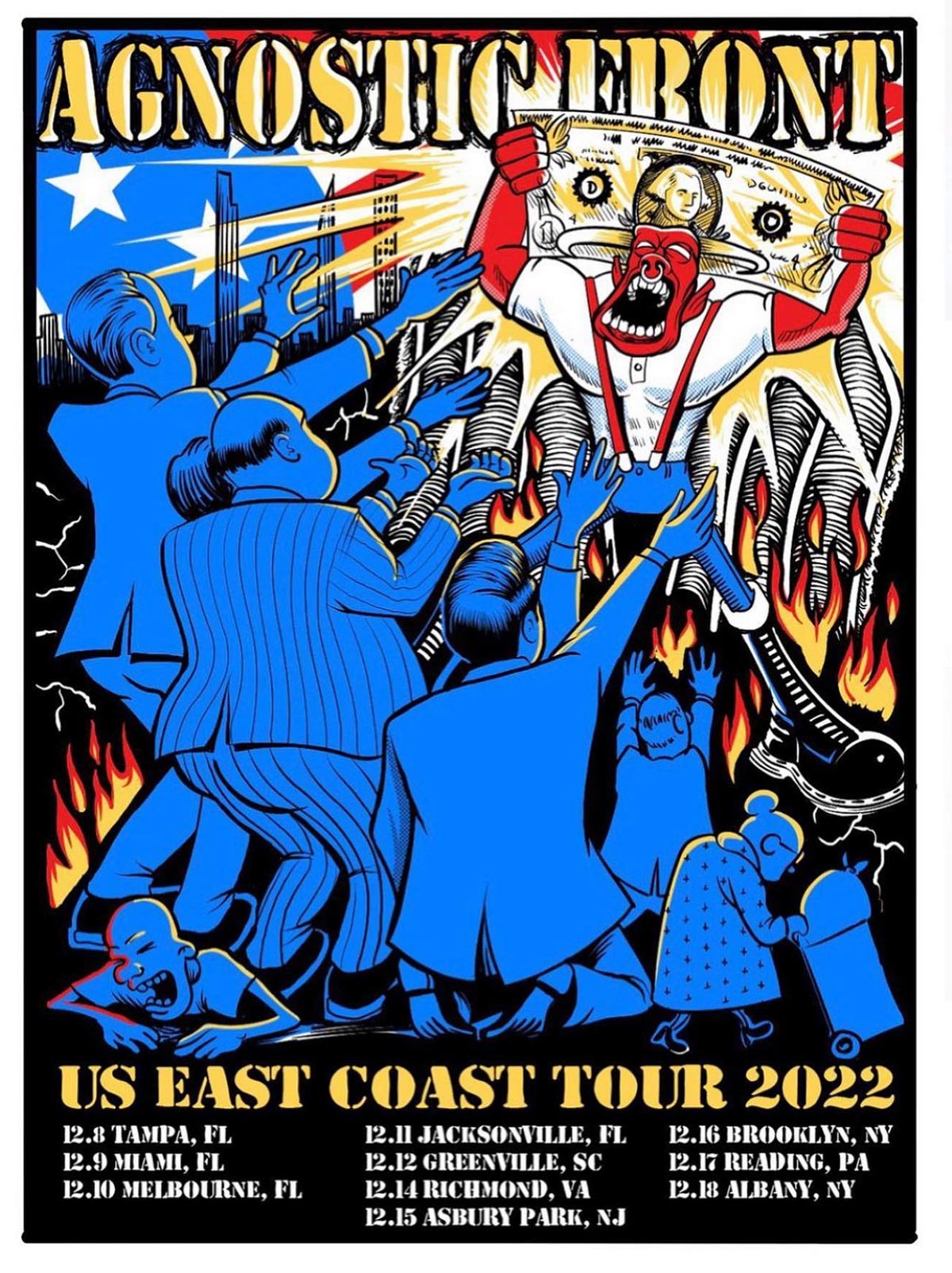 Agnostic Front West Coast Tour 2023