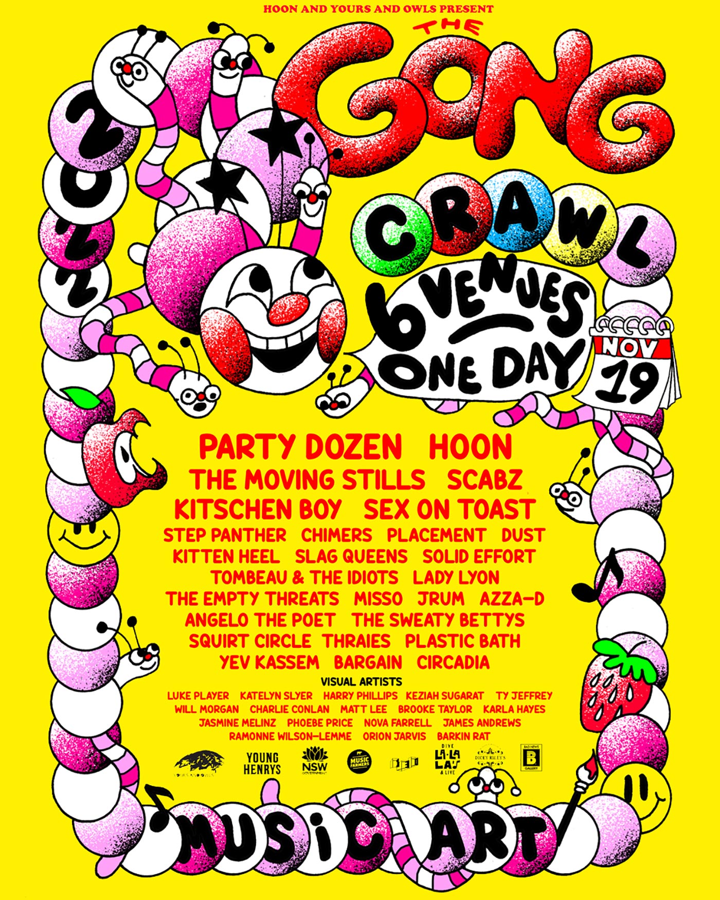Hoon Shared New Single "ACAB" 2 The Gong Crawl