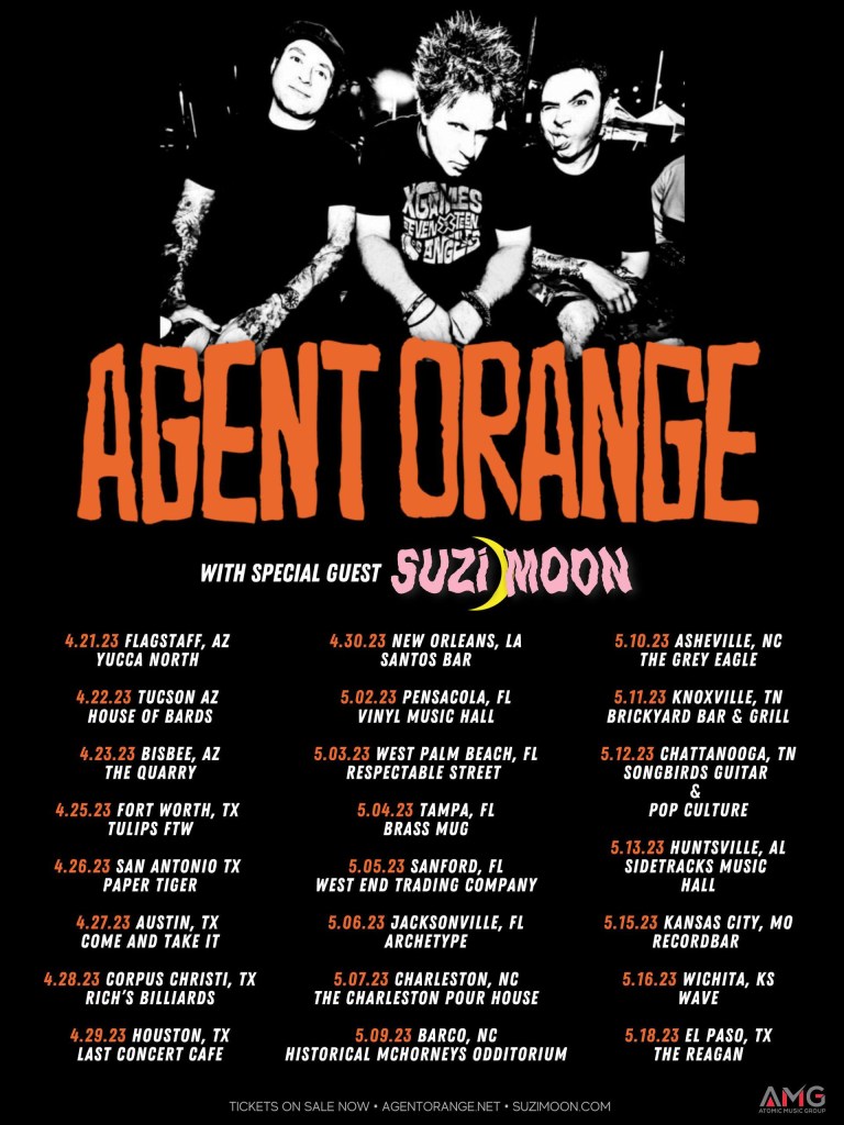 Agent Orange Tour 2023