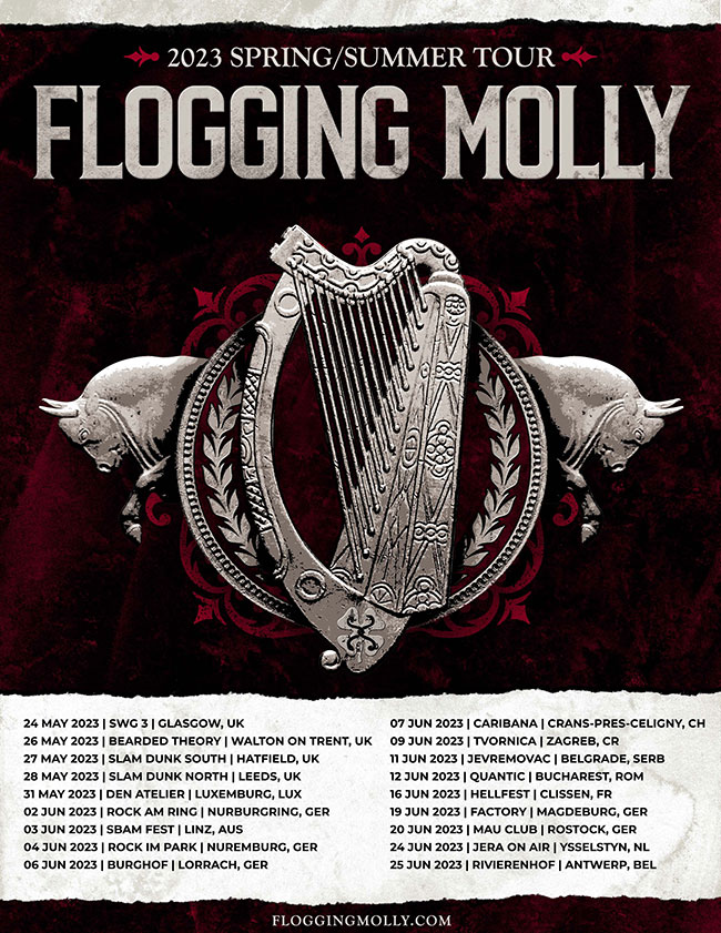 Flogging Molly - European Tour 2023