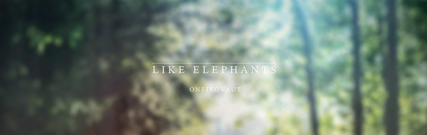 Like Elephants - Oneironaut LP - Noise Appeal Records