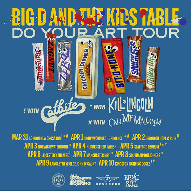 Big D And The Kids Table - Tour 2023