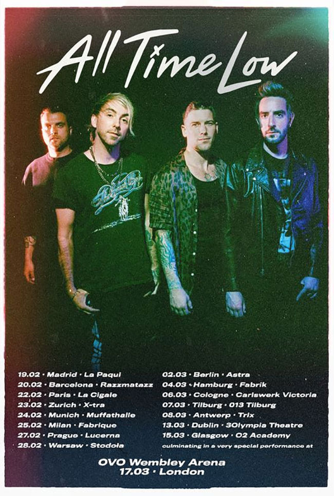 All Time Low - European Tour 2023