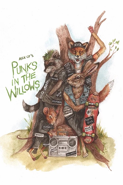 Earth Island Books Launches "Punks In The Willows" By Alex CF On World Book Day