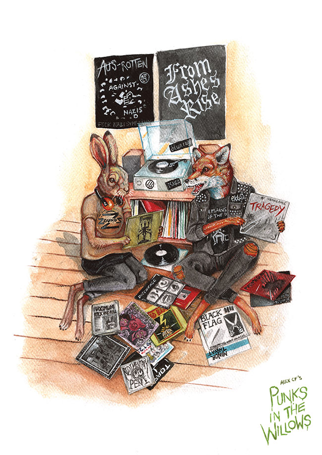 Punks In The Willows by Alex CF