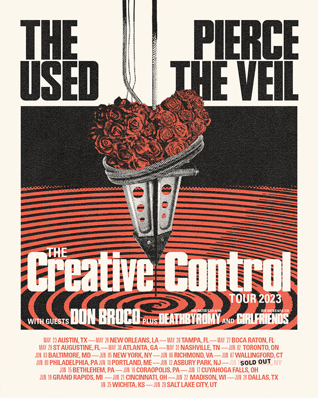 The Used / Pierce The Veil - North American Tour 2023