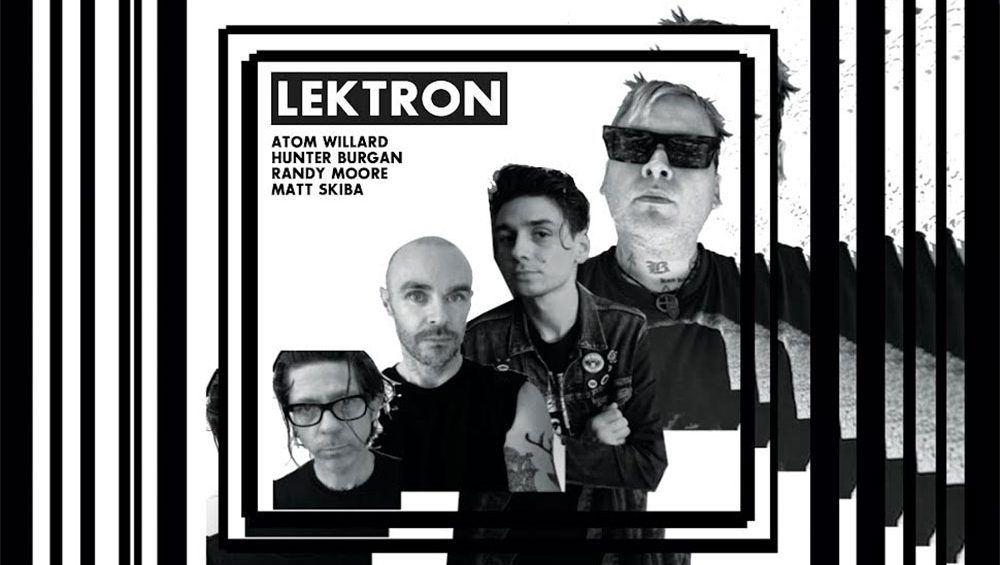 Lektron: Supergroup Featuring Matt Skiba (Alkaline Trio, Blink-182), Hunter Burgan (AFI), Atom Willard (Rocket From The Crypt, Against Me!) & Randy Moore (Spiritworld) Releases Double Single “Dirty Jacks” / “She’s A War” Via Asian Man&nbsp;Records