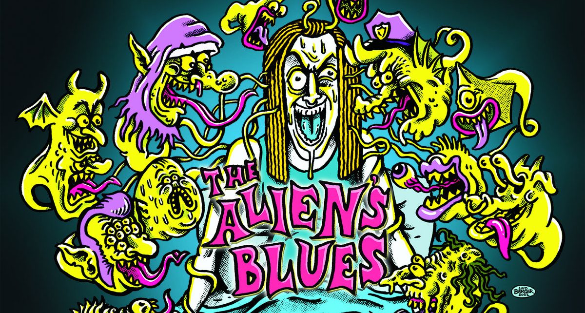 Svetlanas - The Alien Blues 12" EP - Demons Run Amok Entertainment