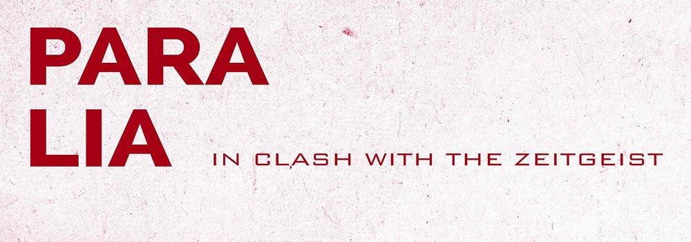 Para Lia – In Clash With The Zeitgeist CD (About Us&nbsp;Records)