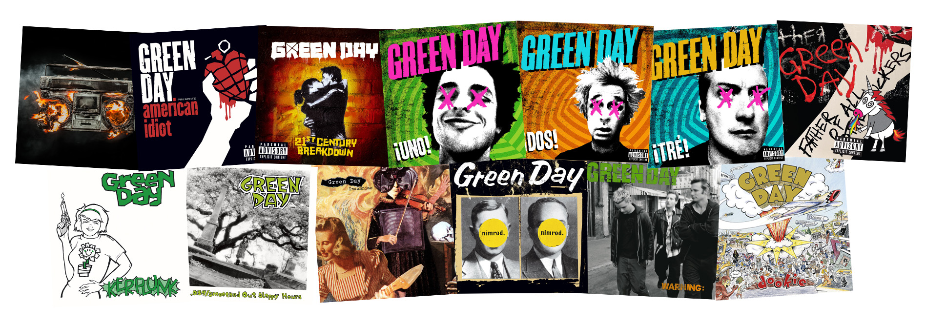 Ranked: Green Day Albums Ranked From Worst To Best