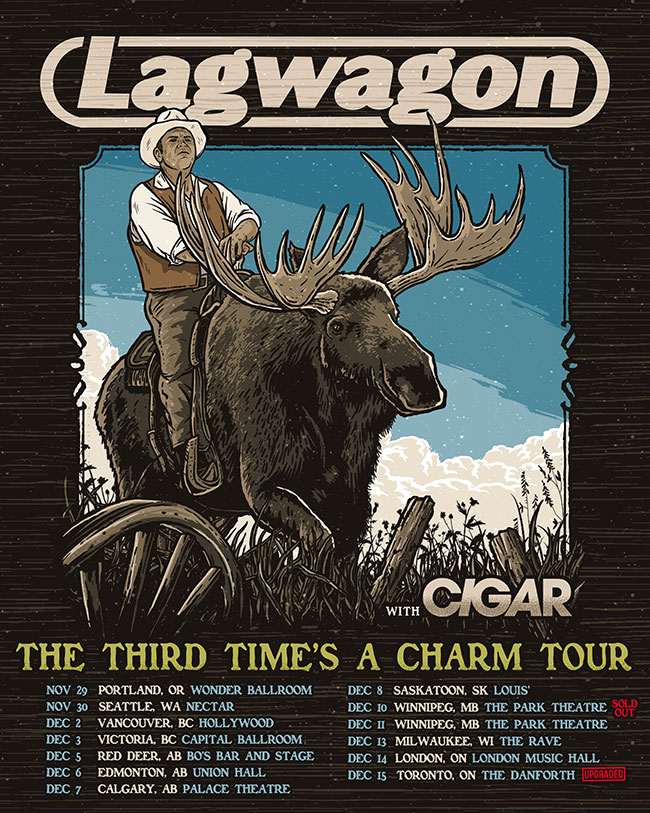 Lagwagon & Cigar - North American / Canadian Tour 2023