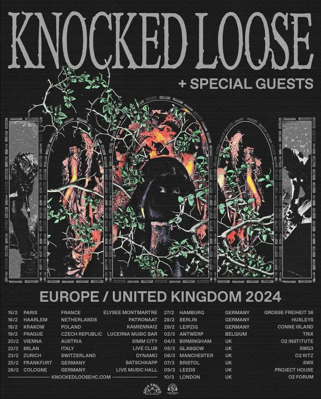 Knocked Loose Euro Tour 2024