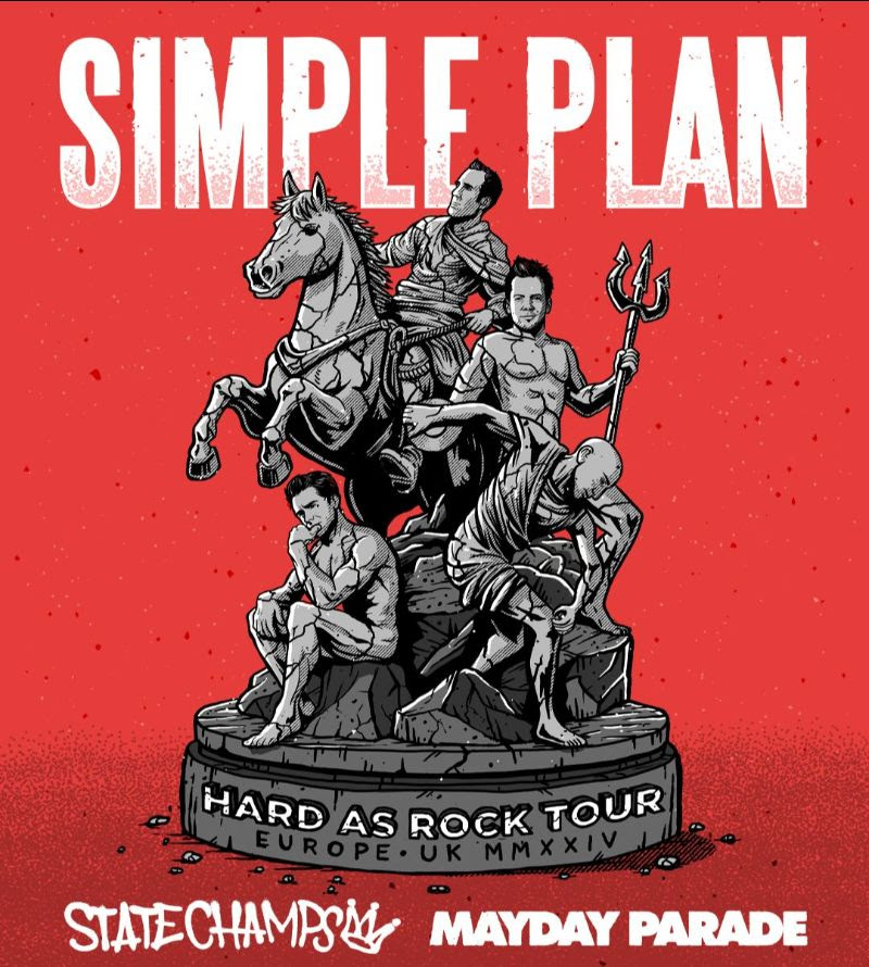 Simple Plan, State Champs and Mayday Parade tour 2024