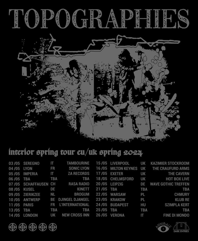 Topographies Euro Tour 2024