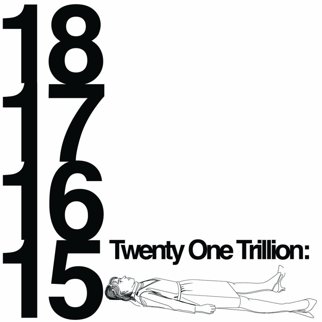 Twenty One Trillion - 18,17,16,15 EP 12" - Expert Word Records