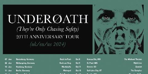 Underøath Announce The 20th Anniversary Tour