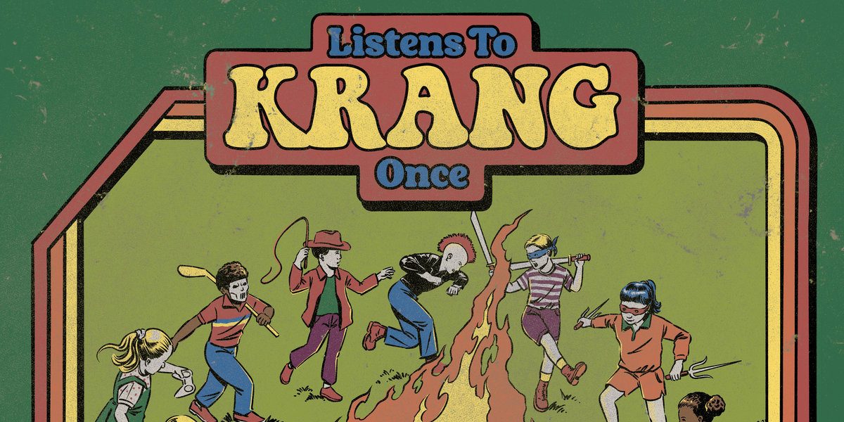 Krang - Listens To Krang Once LP - SBAM