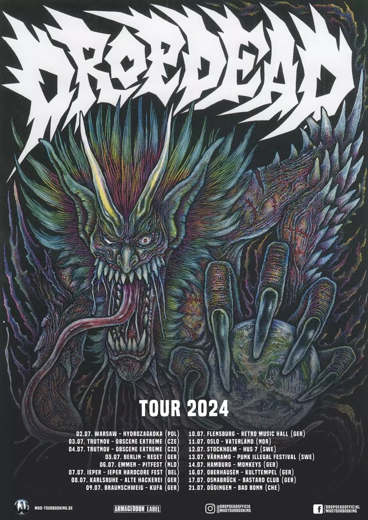 Dropdead - Euro Tour 2024