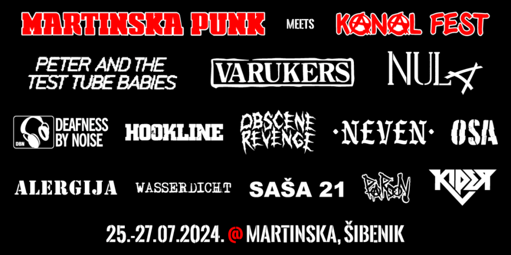 Martinska Punk Meets Kanal Fest: Info, Performance Times & Bonus&nbsp;Lineup