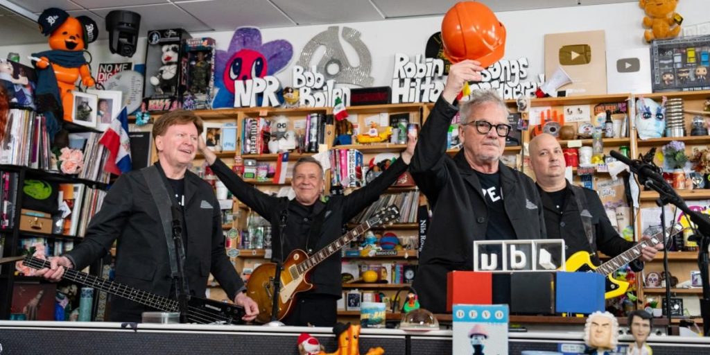 Art-Punk Royalty Devo Bring Iconic Red Energy Domes And Rarities To NPR’s Tiny Desk