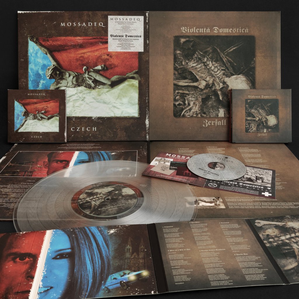 Mossadeq / Violență Domestică - Zerfall LP - Grazil Records, Teratogen
