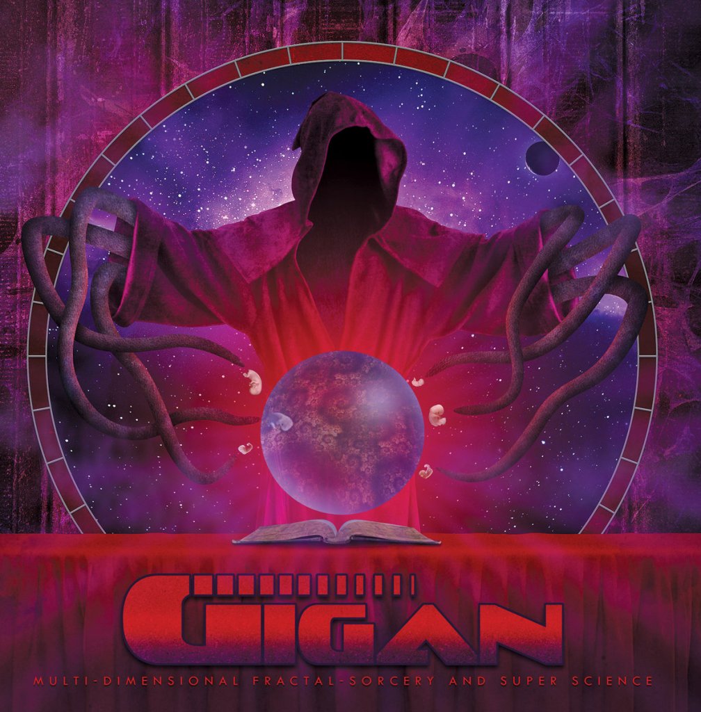 Gigan - Multi-Dimensional Fractal-Sorcery And Super Science LP - Grazil Records