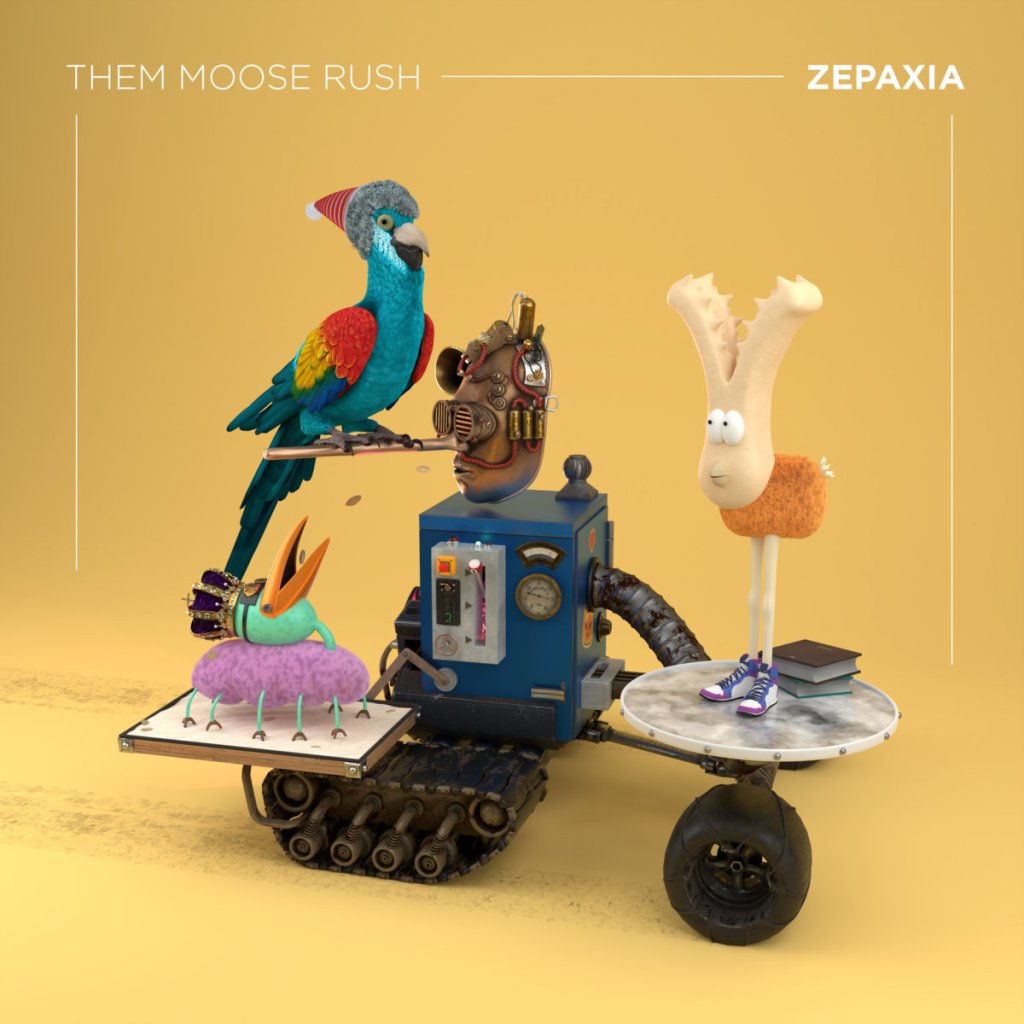 Them Moose Rush - Zepaxia LP