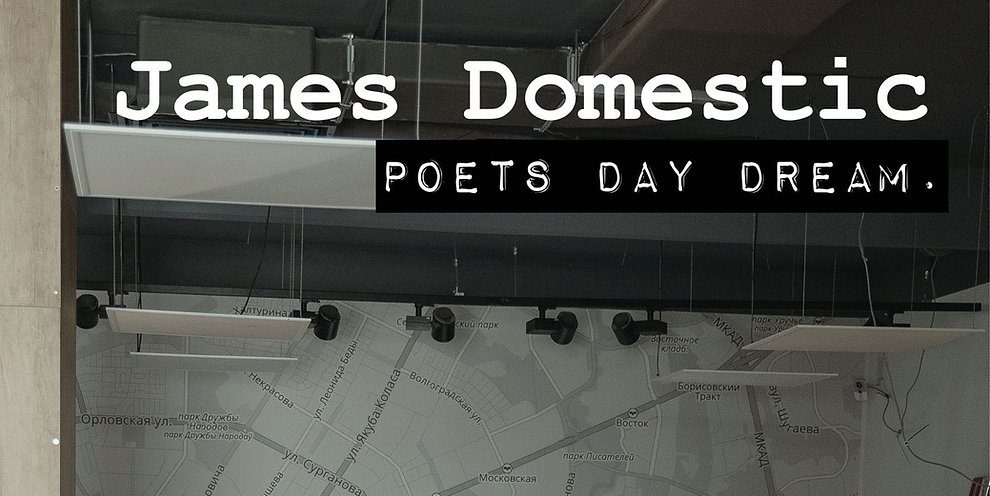 Earth Island Books To Release "Poets Day Dream" By James Domestic On March 7th