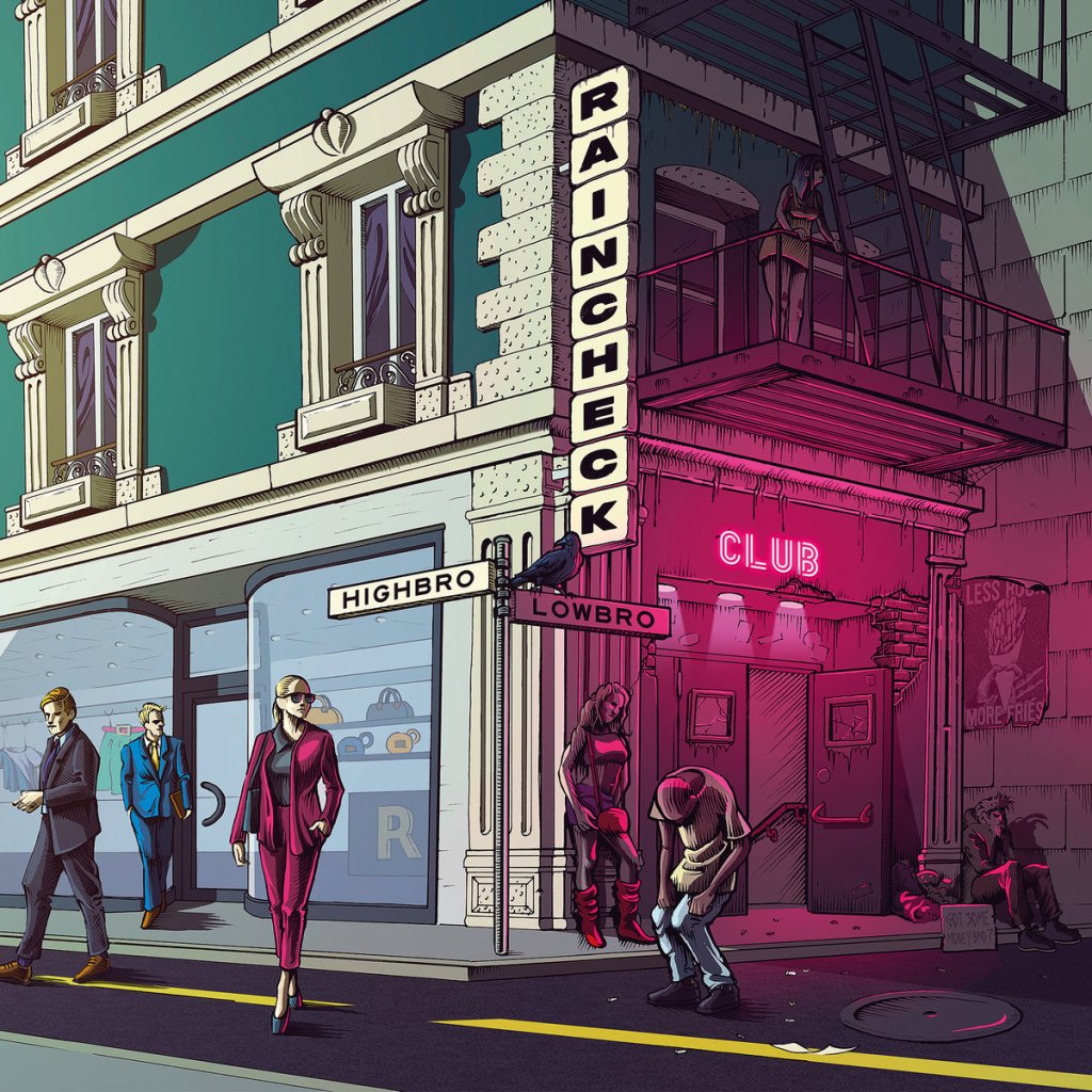 Raincheck - Highbrow Lowbrow LP - Engineer Records