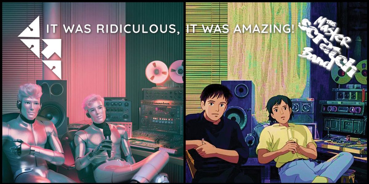 DATA / The Master Scratch Band - It Was Ridiculous, It Was Amazing! LP - Discom